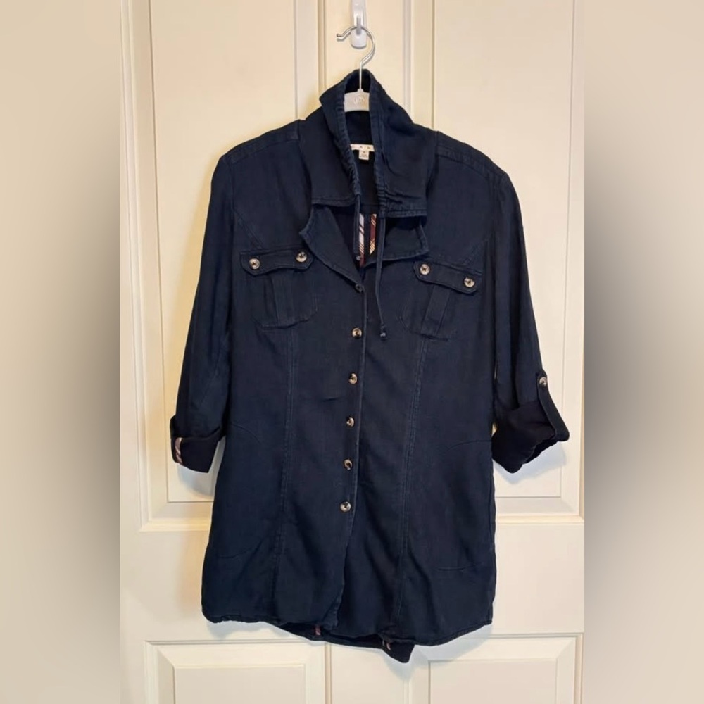 Cabi 340 Chambray Denim Jacket